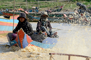 Image showing ASIA CAMBODIA SIEM RIEP TONLE SAP