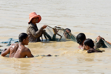 Image showing ASIA CAMBODIA SIEM RIEP TONLE SAP