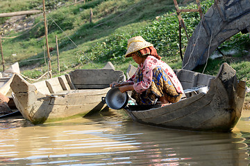 Image showing ASIA CAMBODIA SIEM RIEP TONLE SAP