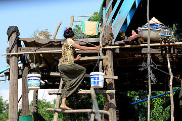 Image showing ASIA CAMBODIA SIEM RIEP TONLE SAP