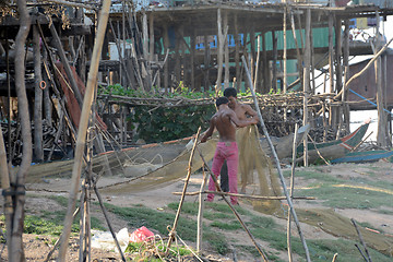 Image showing ASIA CAMBODIA SIEM RIEP TONLE SAP