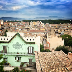 Image showing View over Girona