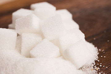 Image showing Difrent kind of sugar