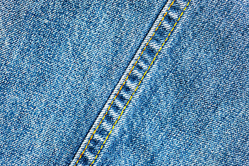 Image showing indigo jeans background