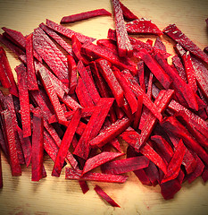 Image showing sliced beets
