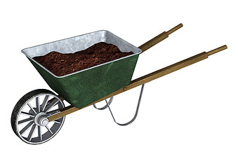 Image showing Wheelbarrow