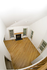 Image showing great room in condo empty