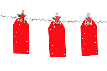 Image showing Christmas Tags