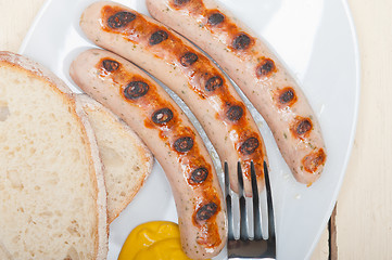 Image showing traditional German wurstel sausages