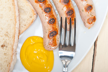 Image showing traditional German wurstel sausages