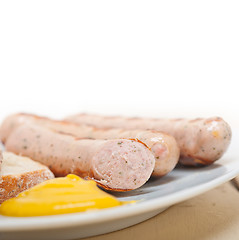 Image showing traditional German wurstel sausages