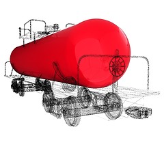 Image showing 3D model cistern car