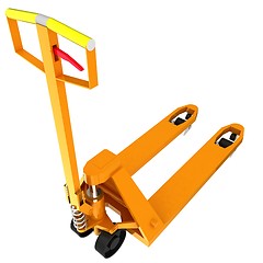 Image showing 3d model pallet jack