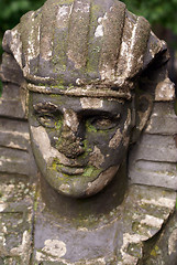 Image showing Stone head