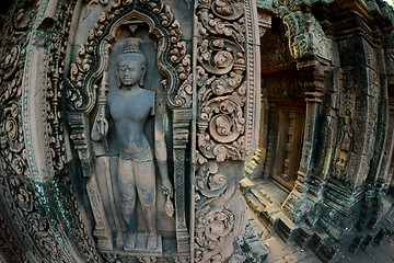 Image showing ASIA CAMBODIA ANGKOR BANTEAY SREI