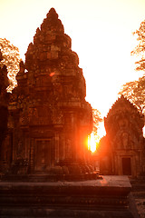 Image showing ASIA CAMBODIA ANGKOR BANTEAY SREI