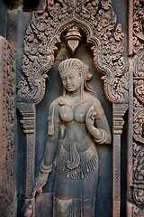 Image showing ASIA CAMBODIA ANGKOR BANTEAY SREI