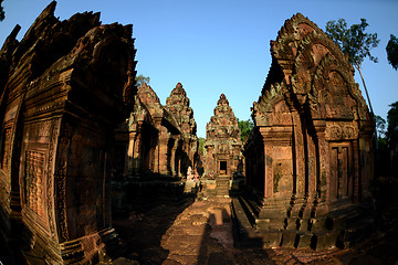 Image showing ASIA CAMBODIA ANGKOR BANTEAY SREI