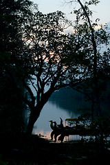 Image showing ASIA CAMBODIA ANGKOR ANGKOR THOM