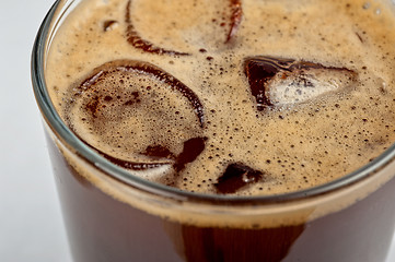 Image showing Iced coffee espresso