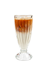 Image showing Iced coffee latte