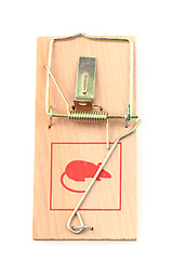 Image showing mouse trap isolated 