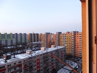 Image showing Apartment buildings