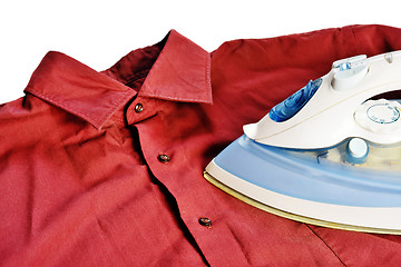 Image showing Ironing