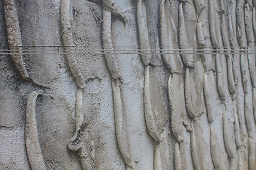 Image showing Textured stone wall