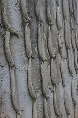 Image showing Textured stone wall