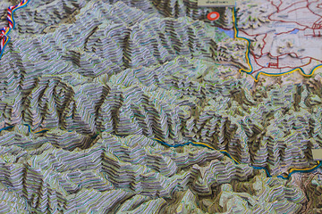 Image showing 3D model map geographic