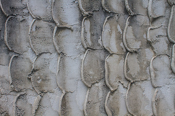 Image showing Textured stone wall