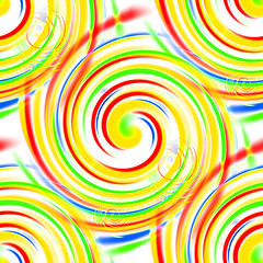 Image showing Color Swirls