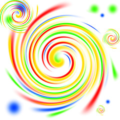 Image showing Color Swirls