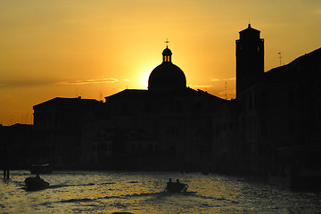 Image showing Venice Sunset