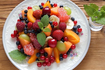 Image showing Fruit salad