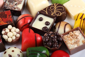 Image showing Chocolate candies