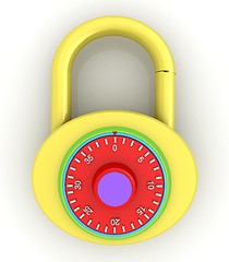 Image showing pad lock
