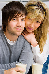 Image showing happy young couple