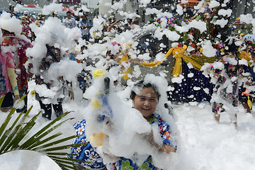 Image showing ASIA THAILAND AYUTTHAYA SONGKRAN FESTIVAL