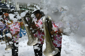 Image showing ASIA THAILAND AYUTTHAYA SONGKRAN FESTIVAL