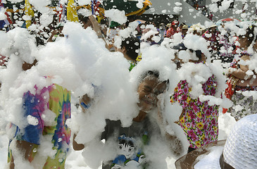 Image showing ASIA THAILAND AYUTTHAYA SONGKRAN FESTIVAL