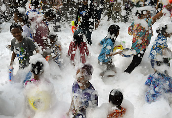 Image showing ASIA THAILAND AYUTTHAYA SONGKRAN FESTIVAL