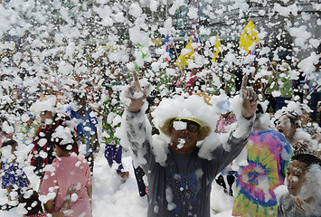 Image showing ASIA THAILAND AYUTTHAYA SONGKRAN FESTIVAL