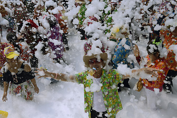 Image showing ASIA THAILAND AYUTTHAYA SONGKRAN FESTIVAL