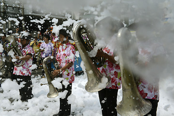 Image showing ASIA THAILAND AYUTTHAYA SONGKRAN FESTIVAL