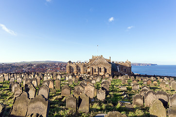 Image showing Graveyard at Whitby