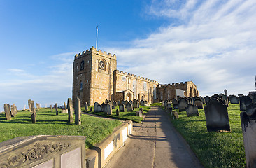 Image showing St Mrary the Virgin in Whitby