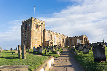 Image showing St Mrary the Virgin in Whitby