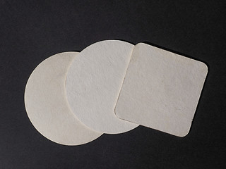 Image showing Beermat drink coaster